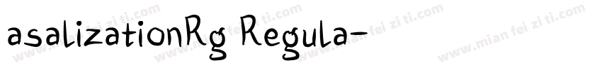 asalizationRg Regula字体转换